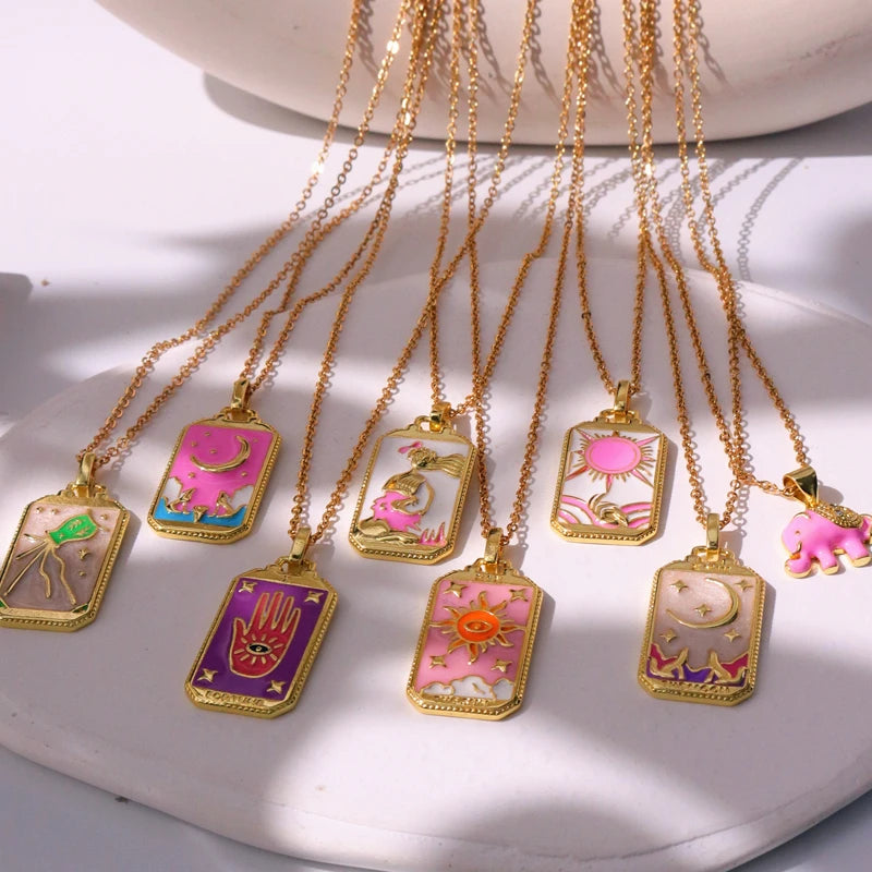 Tarot Flair Necklaces