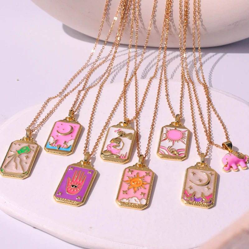 Tarot Flair Necklaces