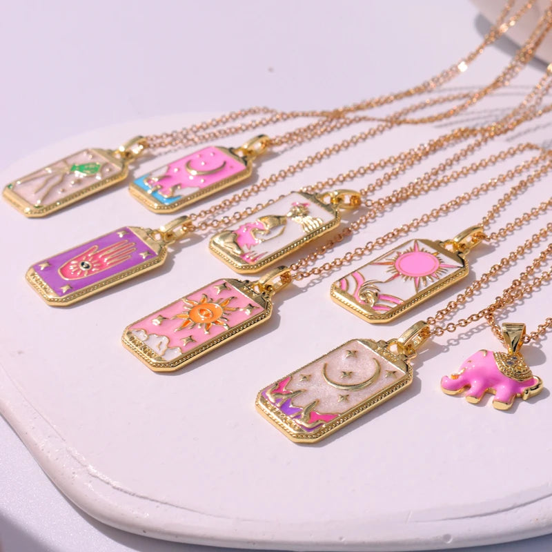 Tarot Flair Necklaces