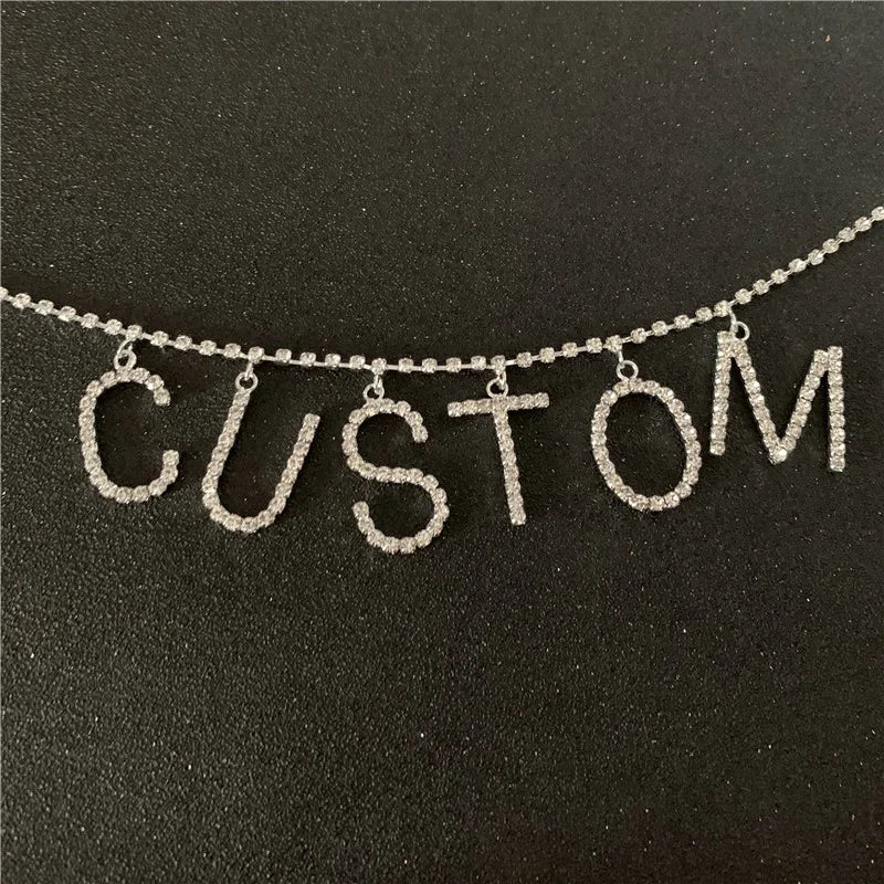 Custom Rhinestone Body Chain