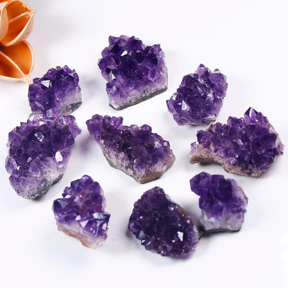 Raw Amethyst Crystal Cluster