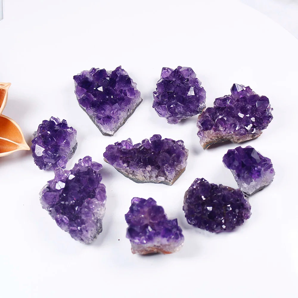 Raw Amethyst Crystal Cluster