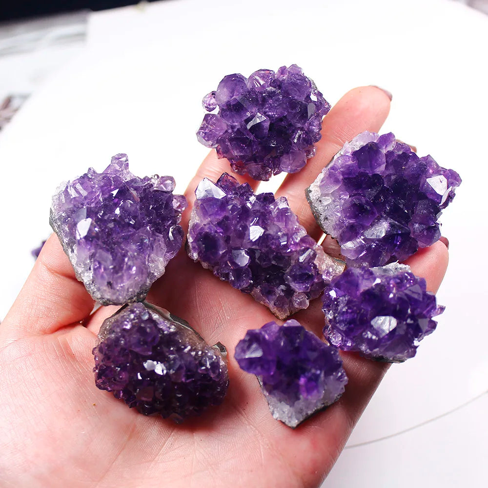 Raw Amethyst Crystal Cluster