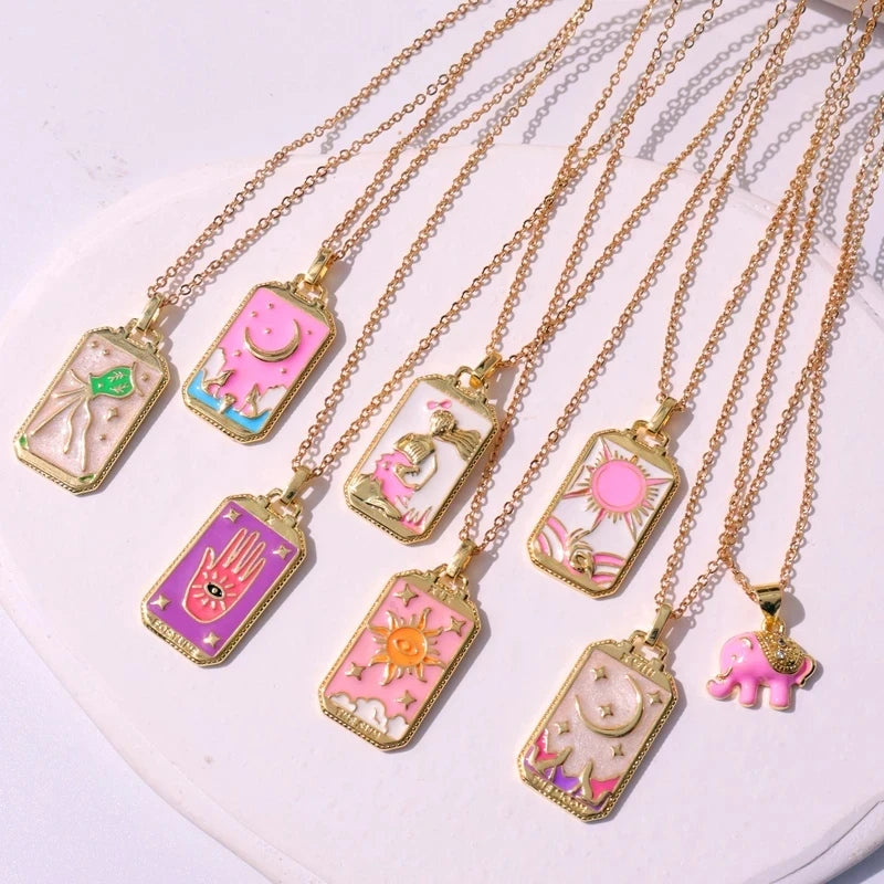 Tarot Flair Necklaces