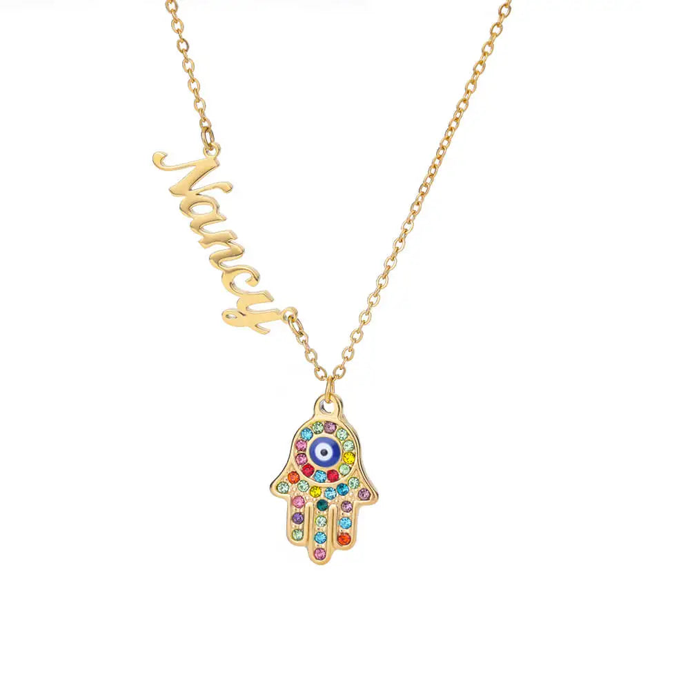 Custom Hamsa Hand Chain