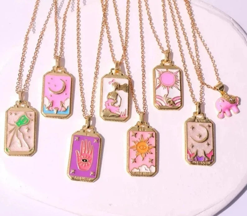 Tarot Flair Necklaces